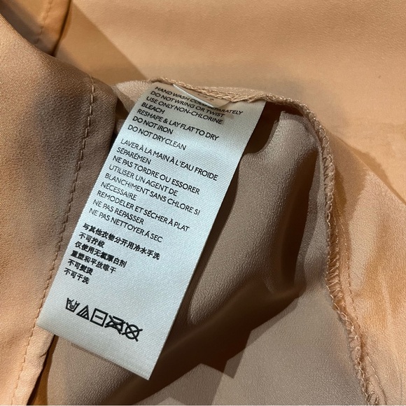 Free People Night Shimmers Pale Blue Beaded Mini Dress Size 6 - Picture 12 of 16